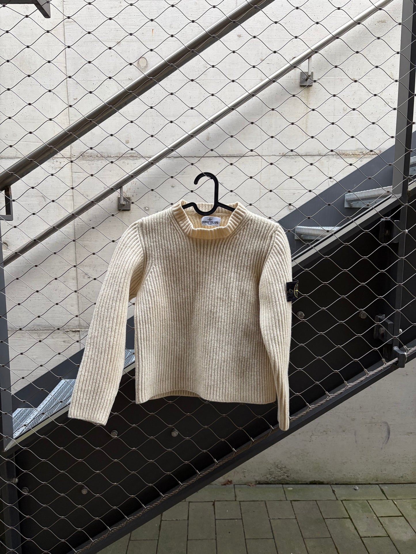 Stone Island Cable Knit Sweater