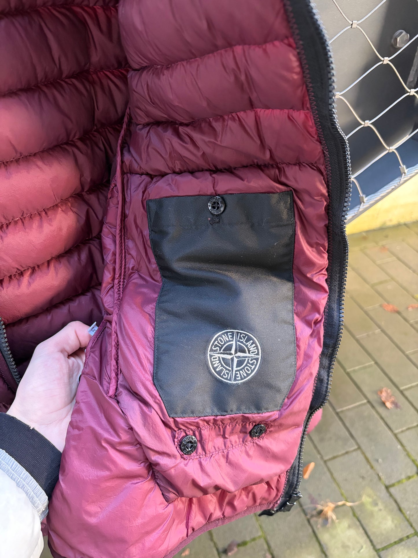 Stone Island Micro Yarn Down Puffer Jacket