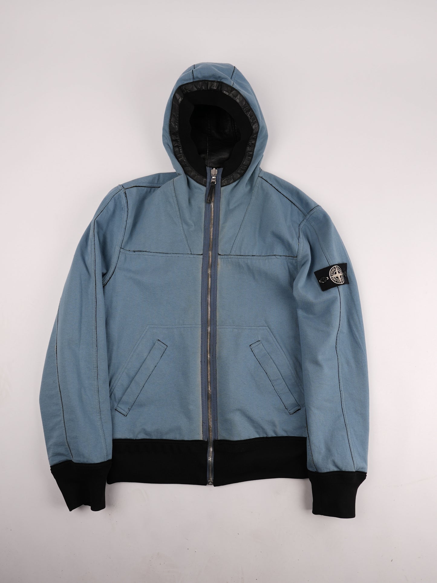 Stone Island Ice Leather Jacket