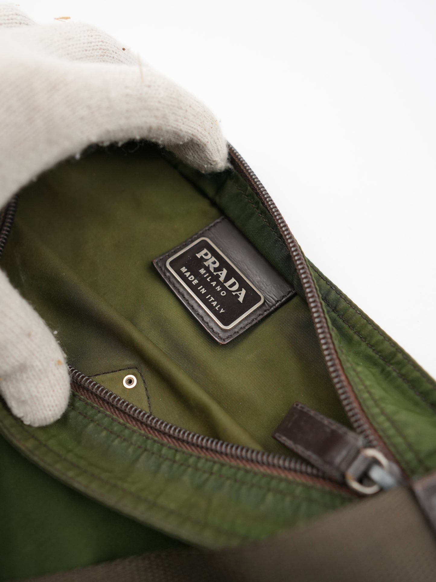 Prada Nylon Messenger Bag