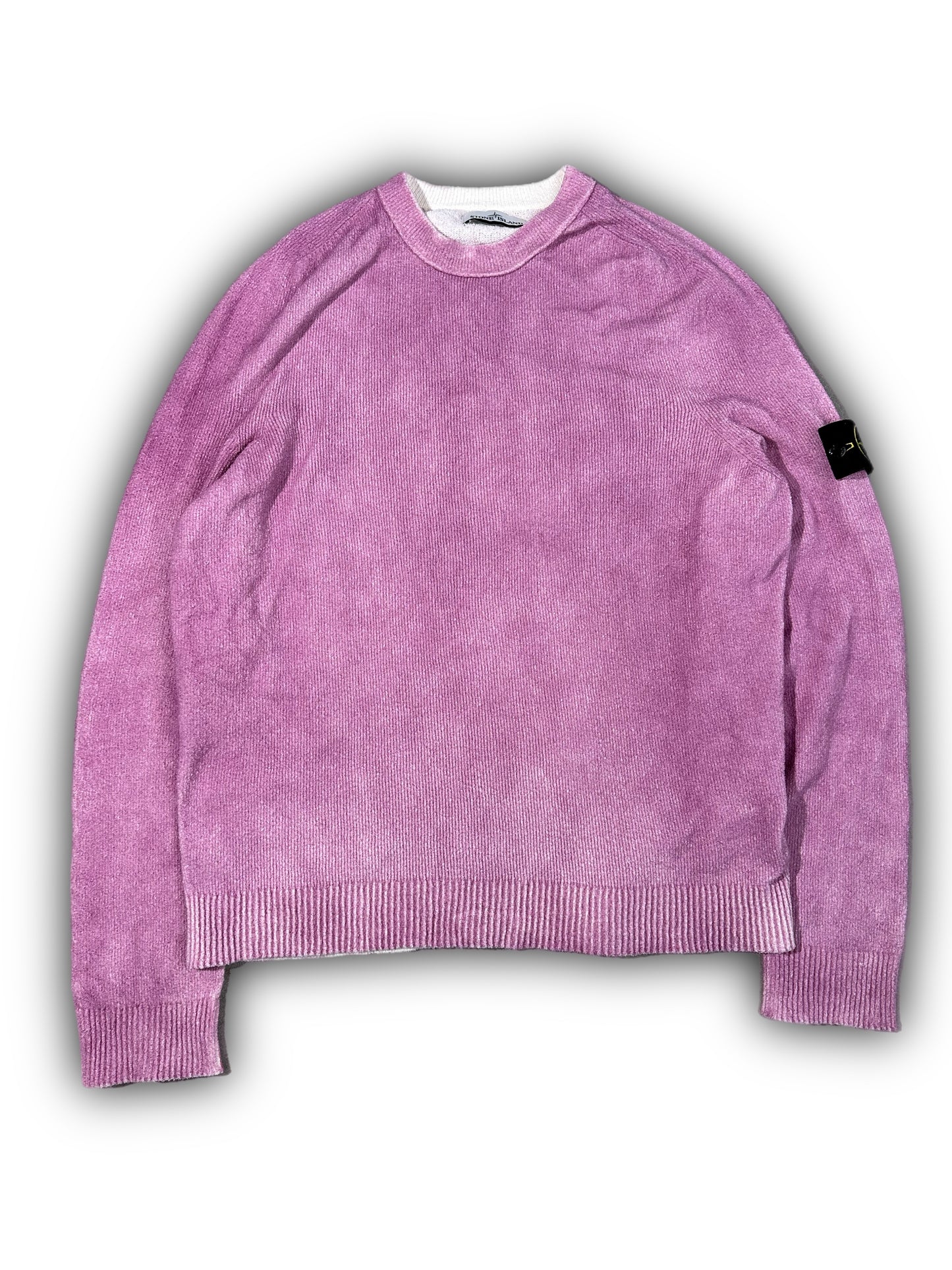 Stone Island Pink Washed Sweater (L)