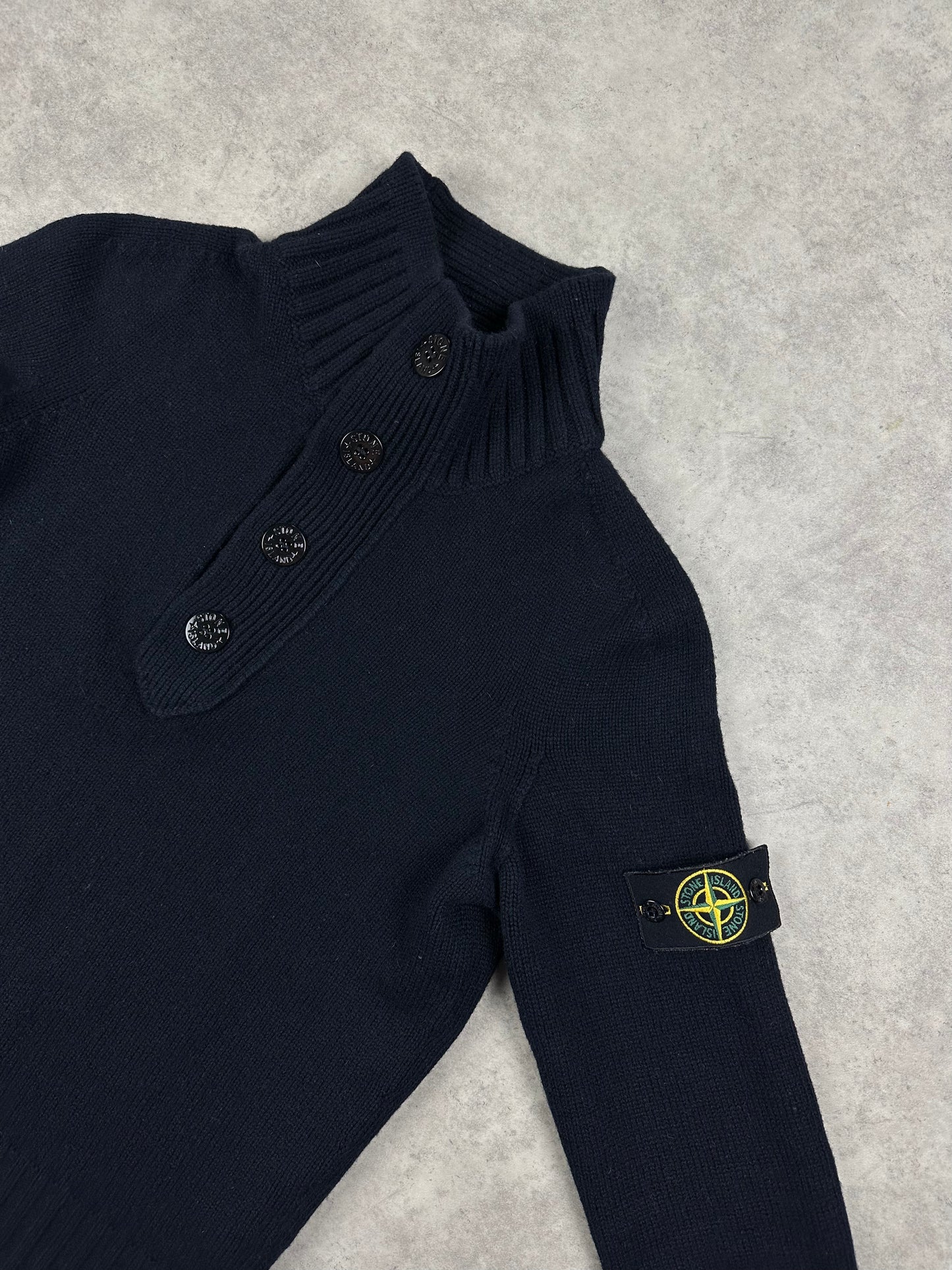 Stone Island Knit Half Zip (M)