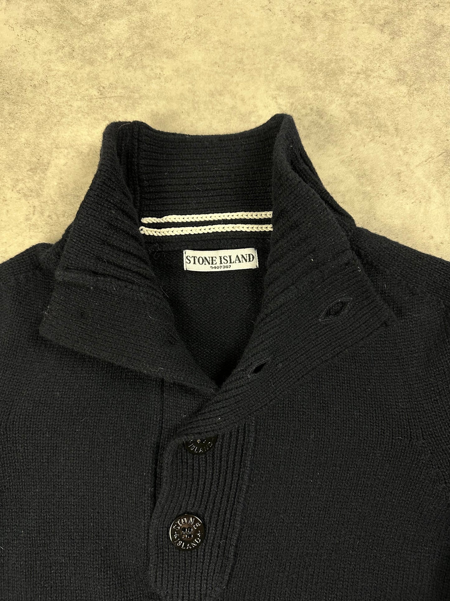 Stone Island Knit Half Zip (M)