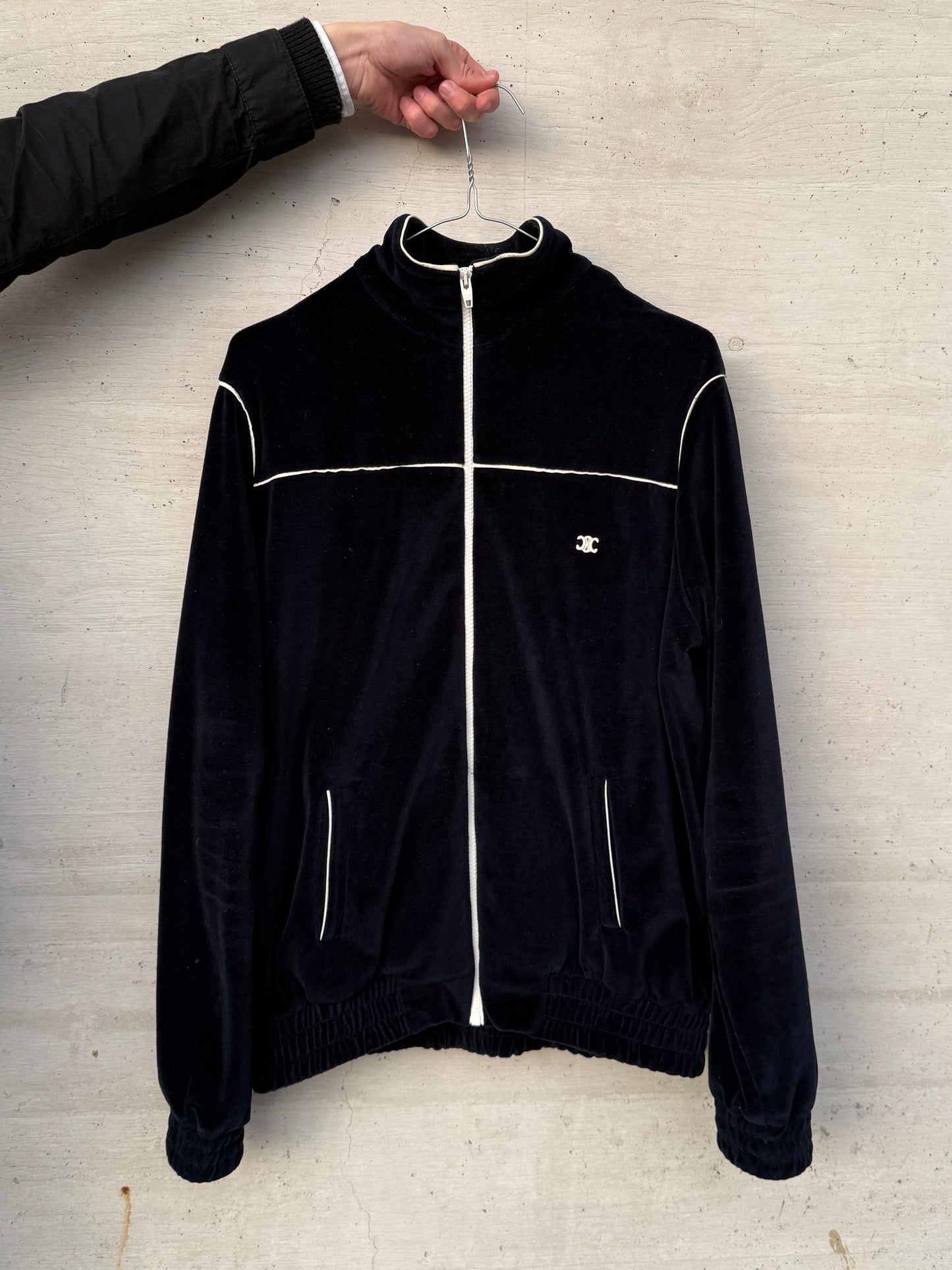 Celine Paris Velour Trackjacket