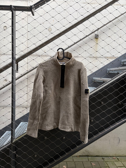 Stone Island 2002 1/4 Knit Sweater