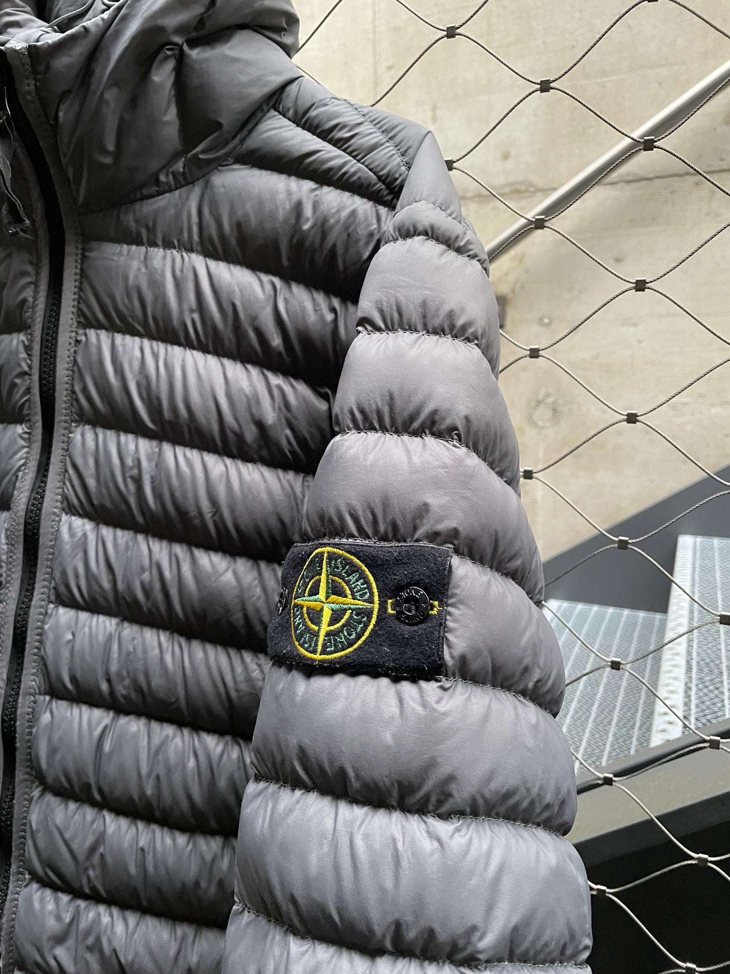 Stone Island Garment Dyed Micro Yarn Down Jacket