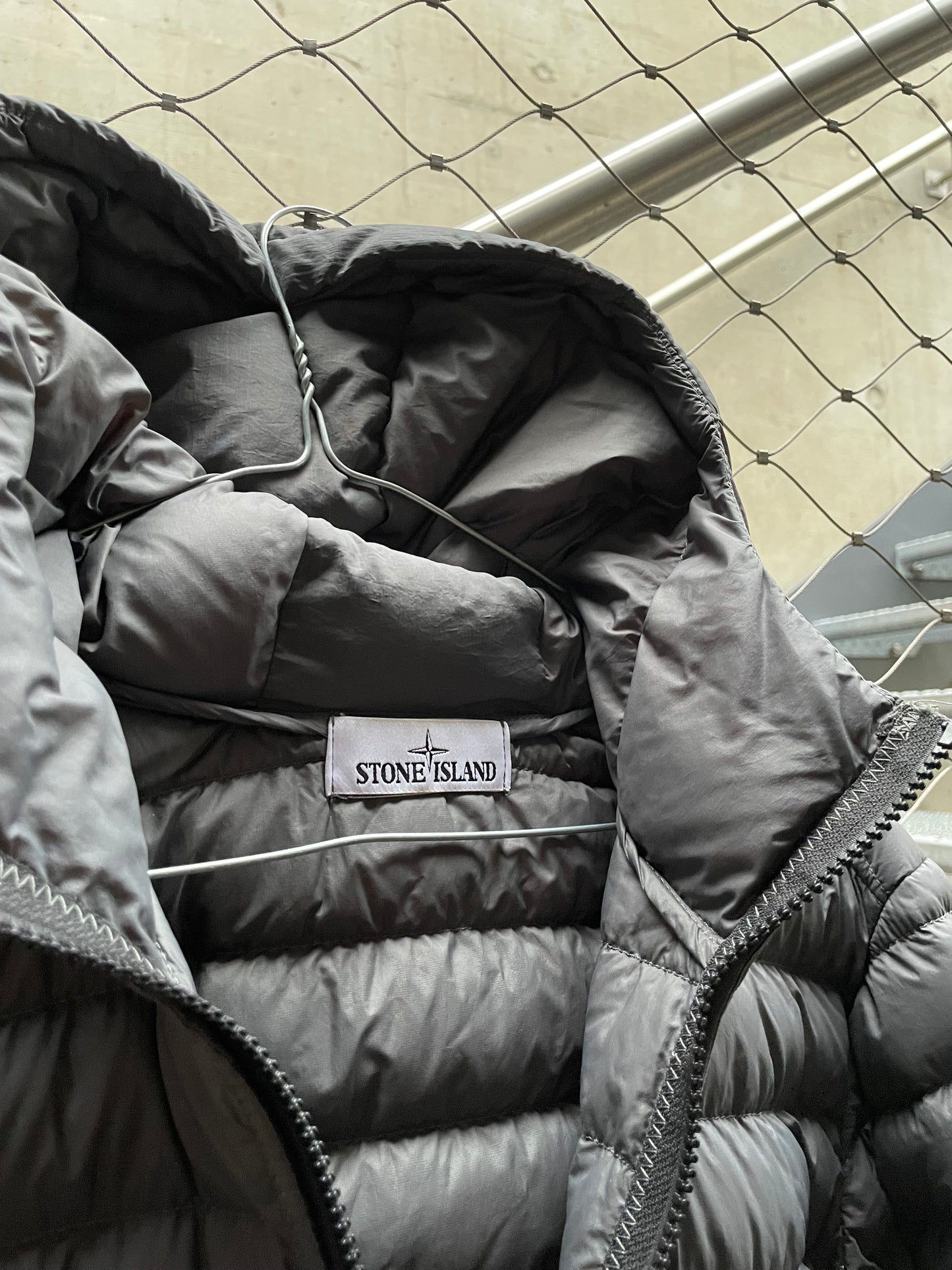 Stone Island Garment Dyed Micro Yarn Down Jacket