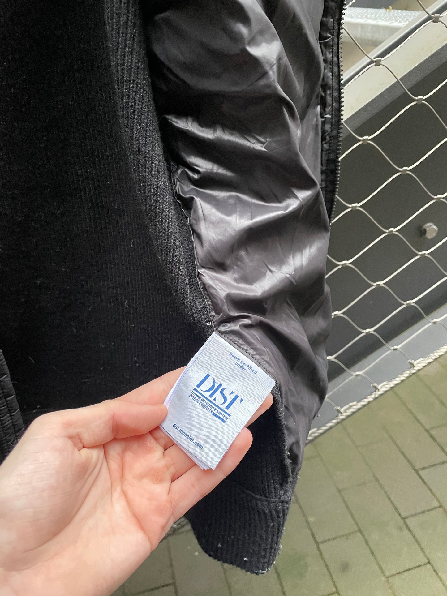 Moncler Knit/Down Cardigan