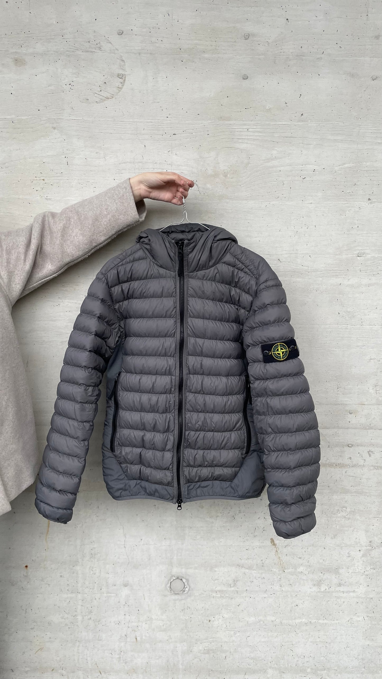 Stone Island Garment Dyed Micro Yarn Down Jacket