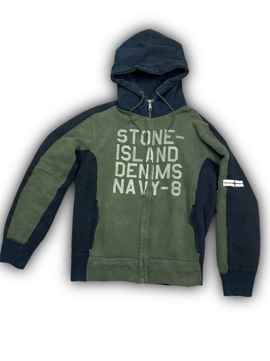 Stone Island Zip Hoodie 2002 (M)