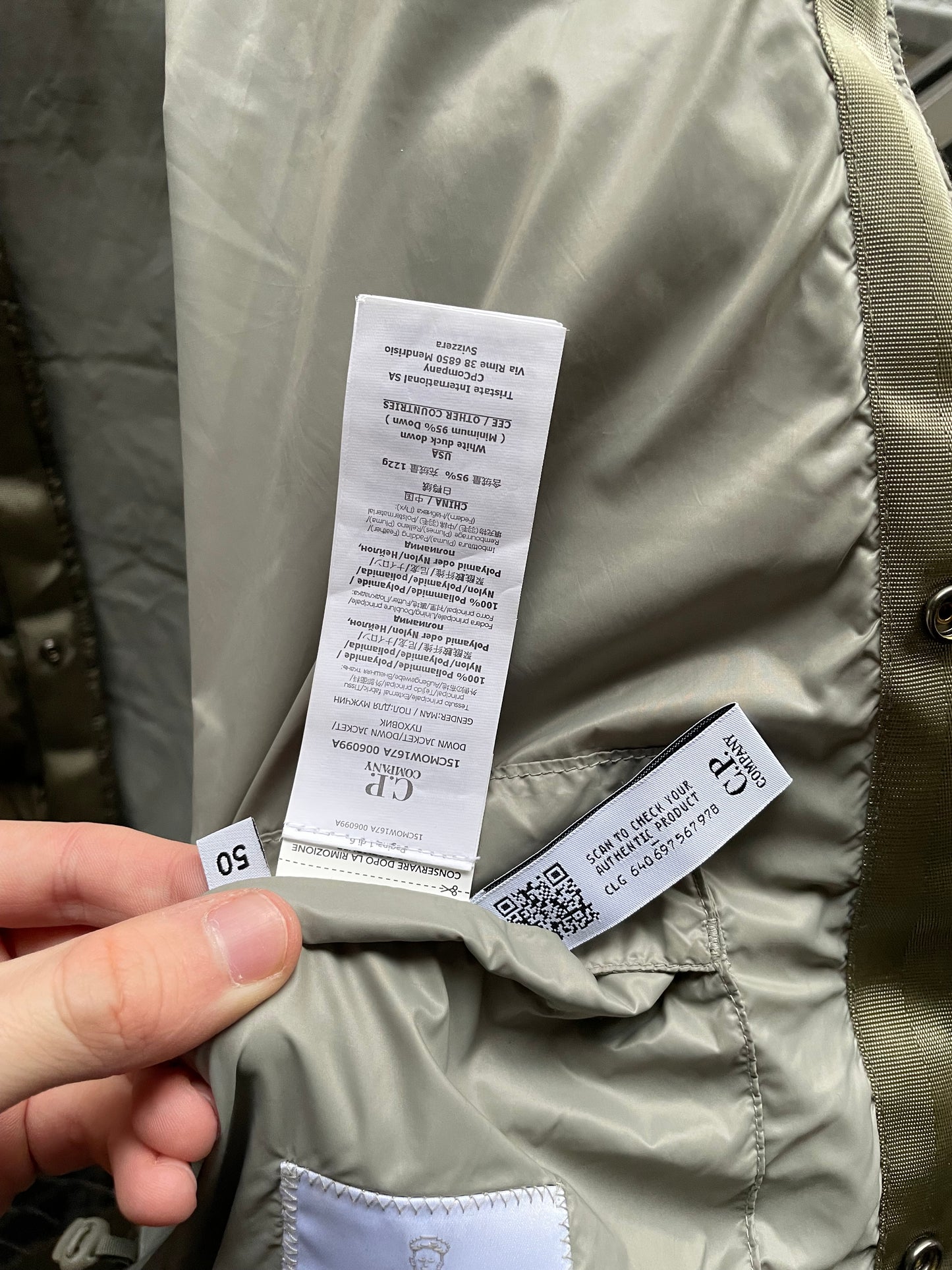 C.P. Company DD Shell Down Jacket