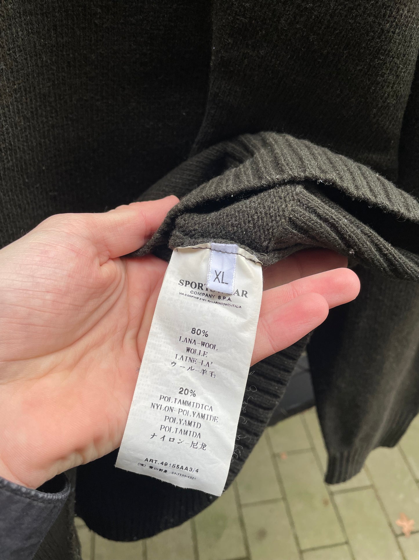 Stone Island 2004 Knit Sweater