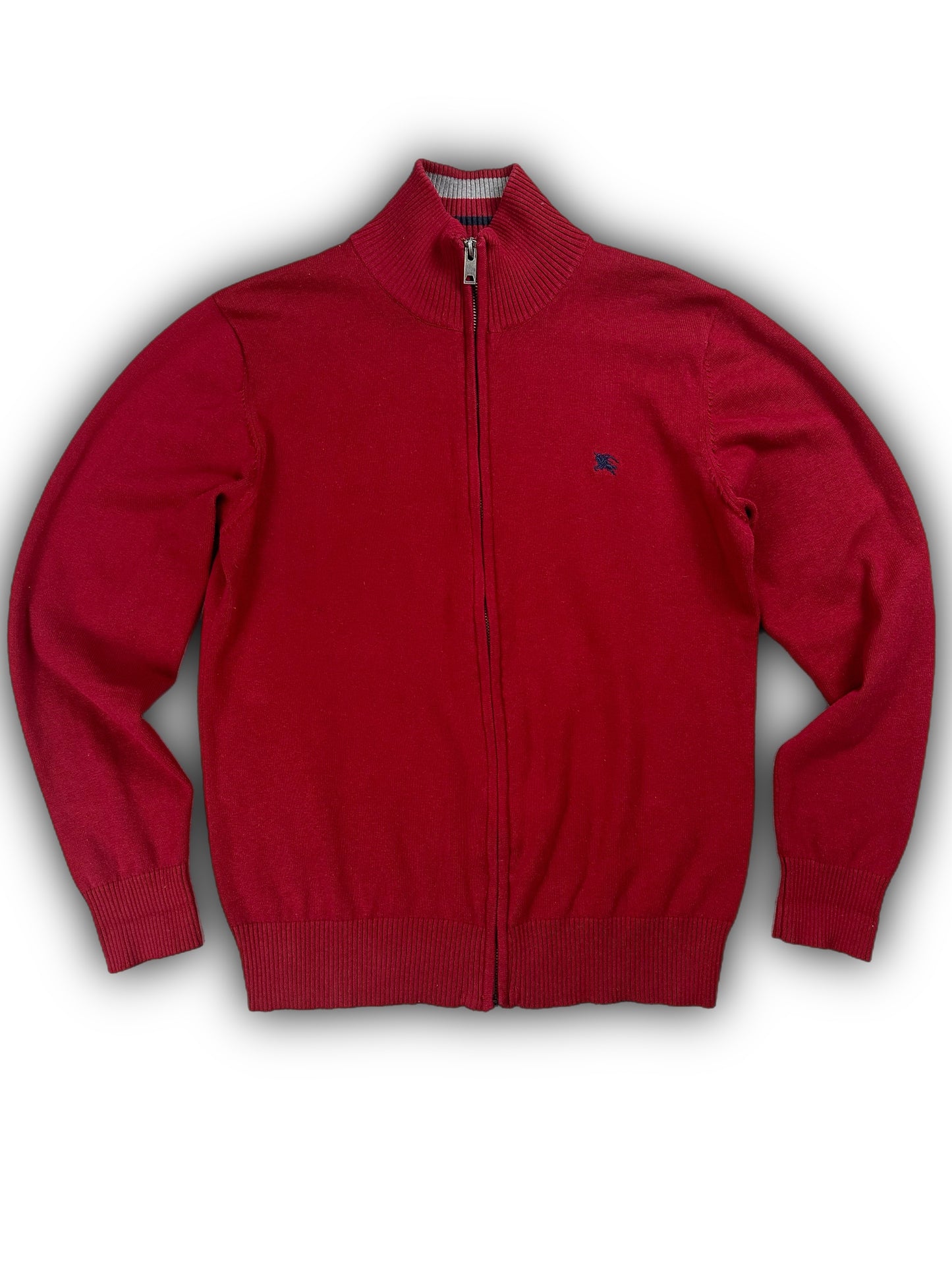 Burberry Knit Zip Sweater (L)