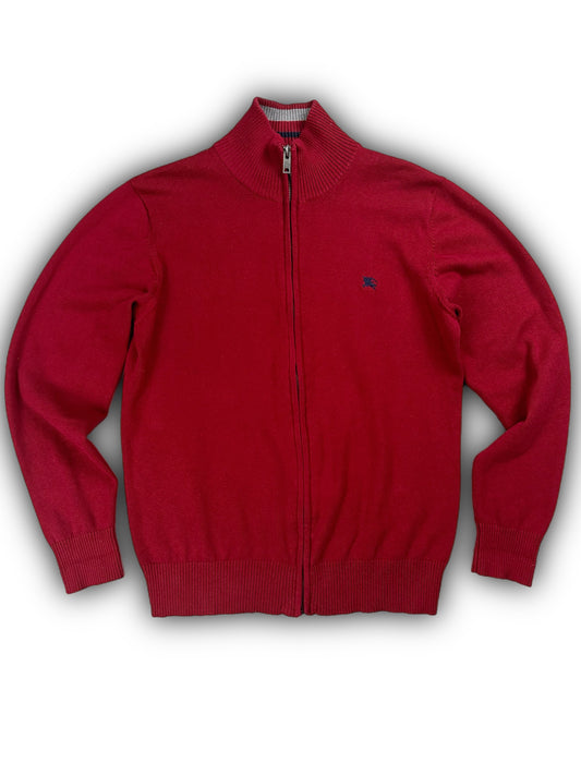 Burberry Knit Zip Sweater (L)