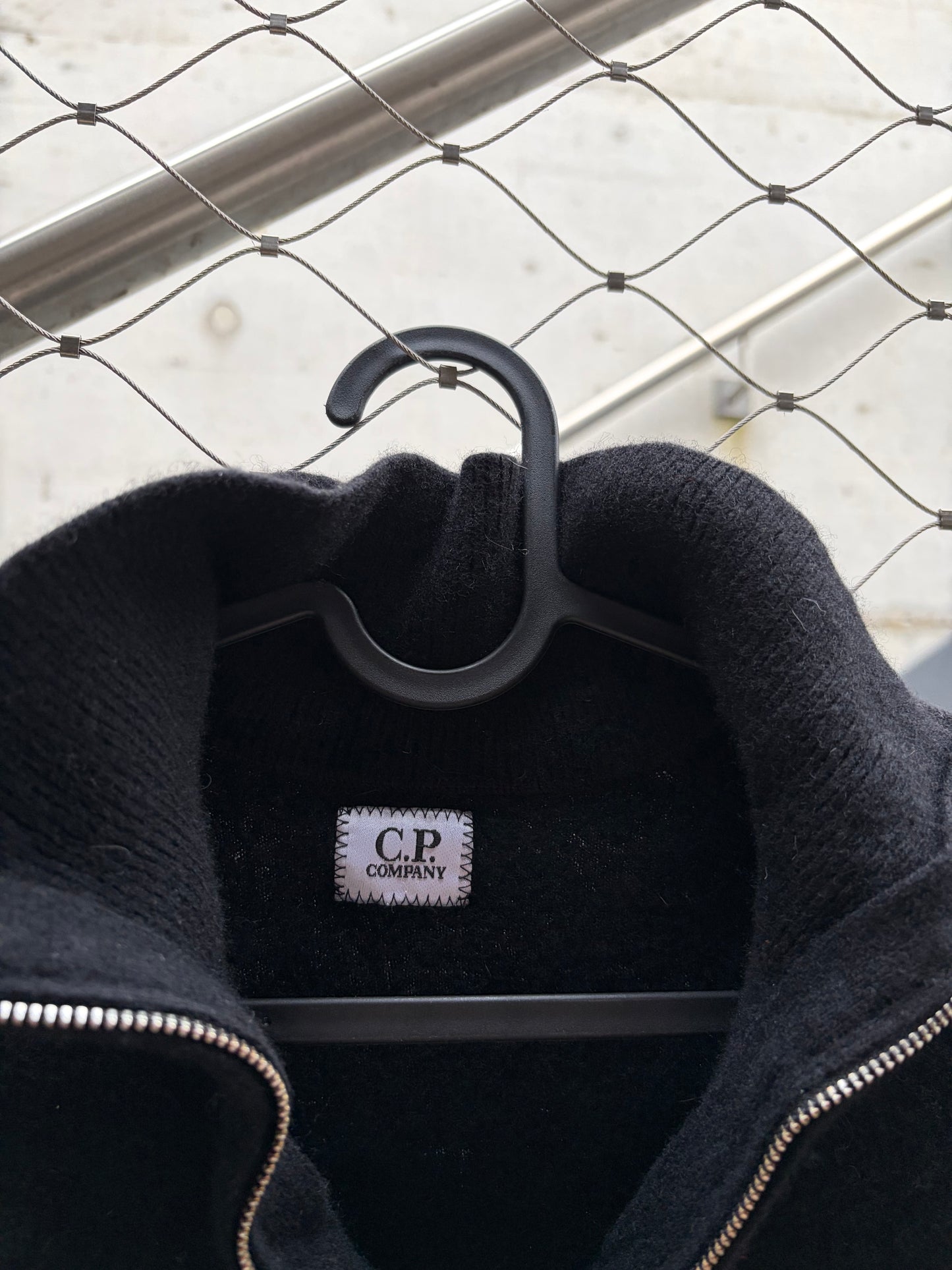 C.P. Company 1/4 Knit Sweater