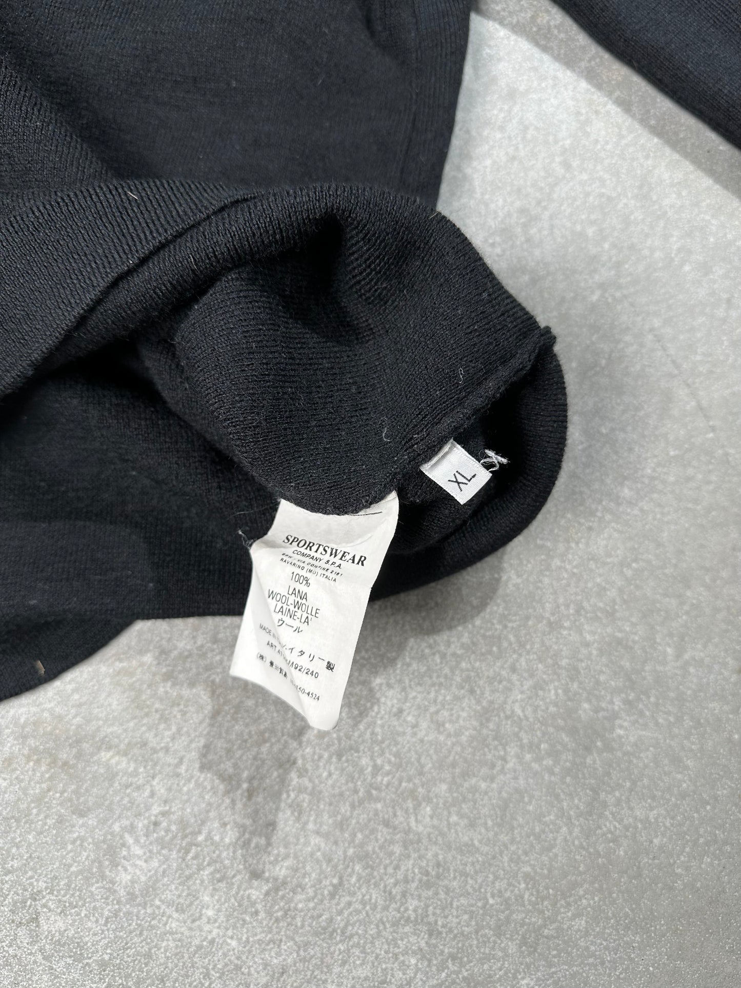 Stone Island Vintage 1/4 Knit (S)