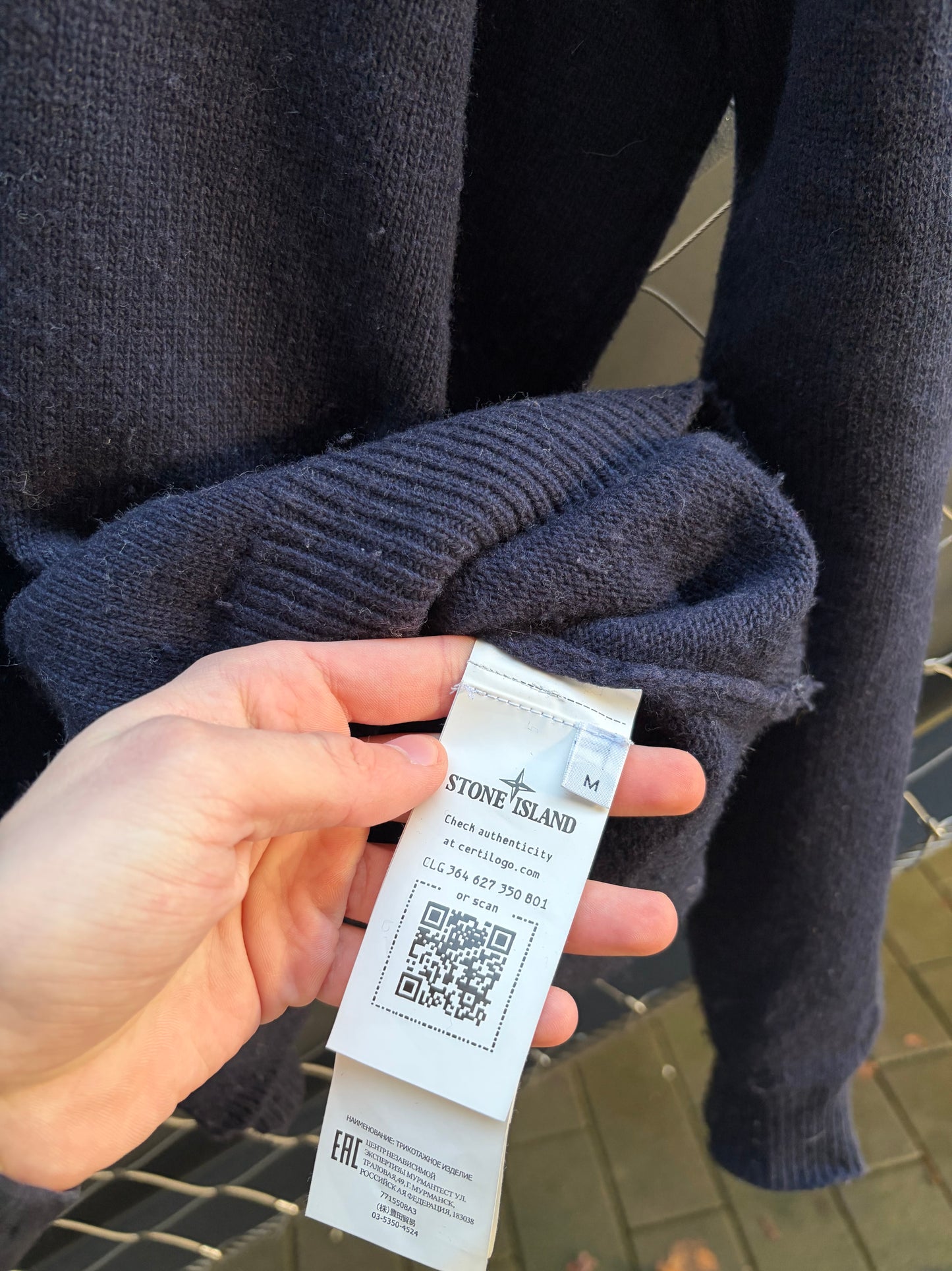 Stone Island Knit Sweater