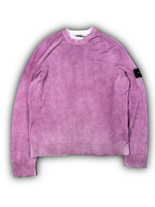 Stone Island Pink Washed Sweater (L)